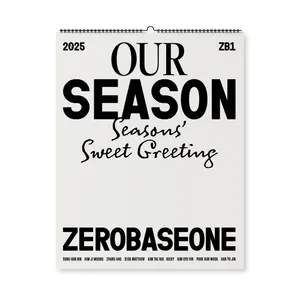ZEROBASEONE - ZEROBASEONE 2025 [OUR Season] 벽걸이 캘린더