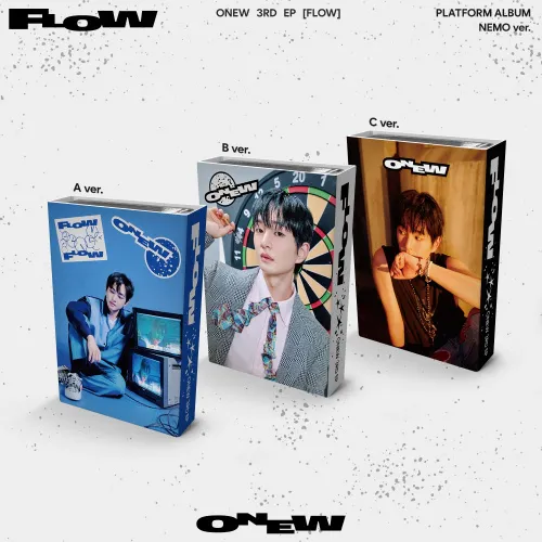 [랜덤] 온유 (ONEW) - 미니 3집 [FLOW] (NEMO Ver.)