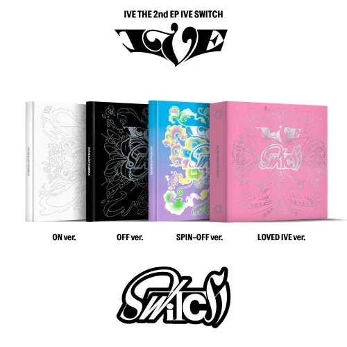 [랜덤] IVE (아이브) - 미니 2집 [IVE SWITCH] (ON ver. / OFF ver. / SPIN-OFF ver. / LOVED IVE ver.)