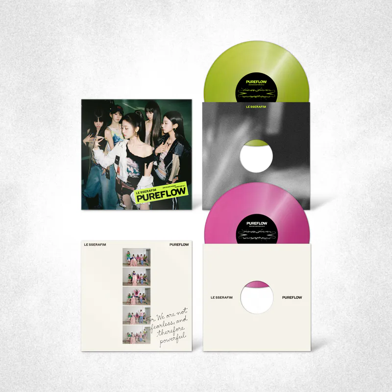 LE SSERAFIM - 2nd Studio Album ‘PUREFLOW’ pt.1 Vinyl