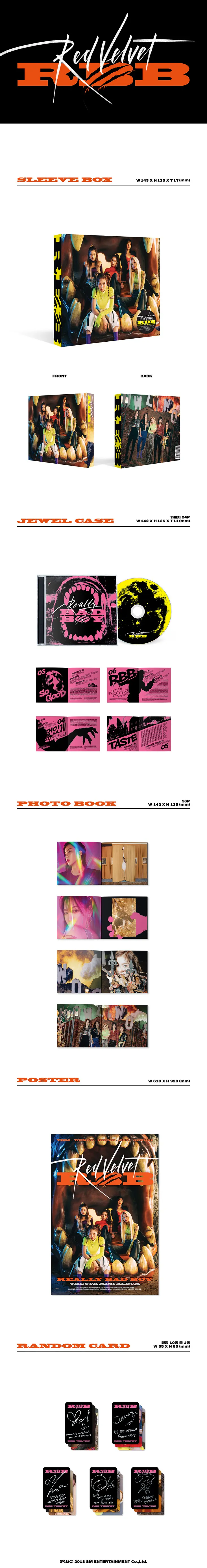 레드벨벳 (Red Velvet) - 미니 5집 [RBB] 2