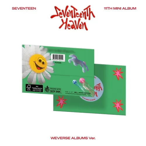 세븐틴 (SEVENTEEN) - 11th Mini Album 'SEVENTEENTH HEAVEN' Weverse Albums ver.