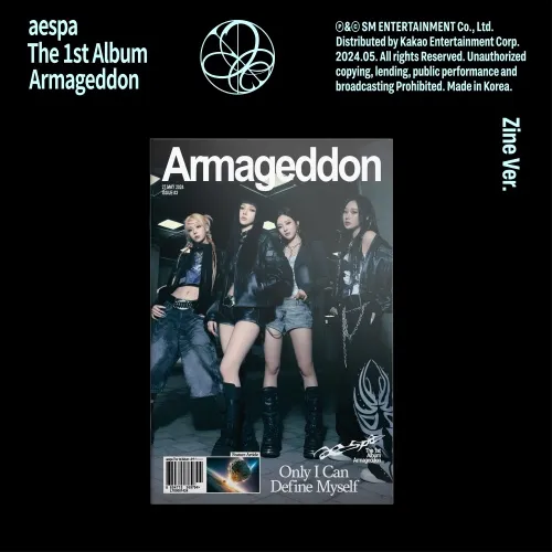 에스파 (aespa) - 정규 1집 [Armageddon] (Zine Ver.)