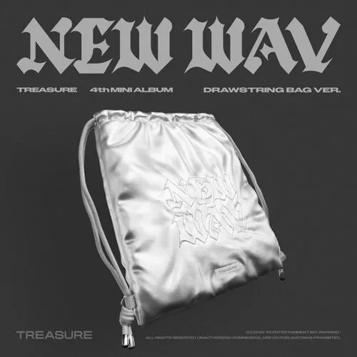 트레저 (TREASURE) - 4th MINI ALBUM [NEW WAV] DRAWSTRING BAG VER. (Limited Edition)
