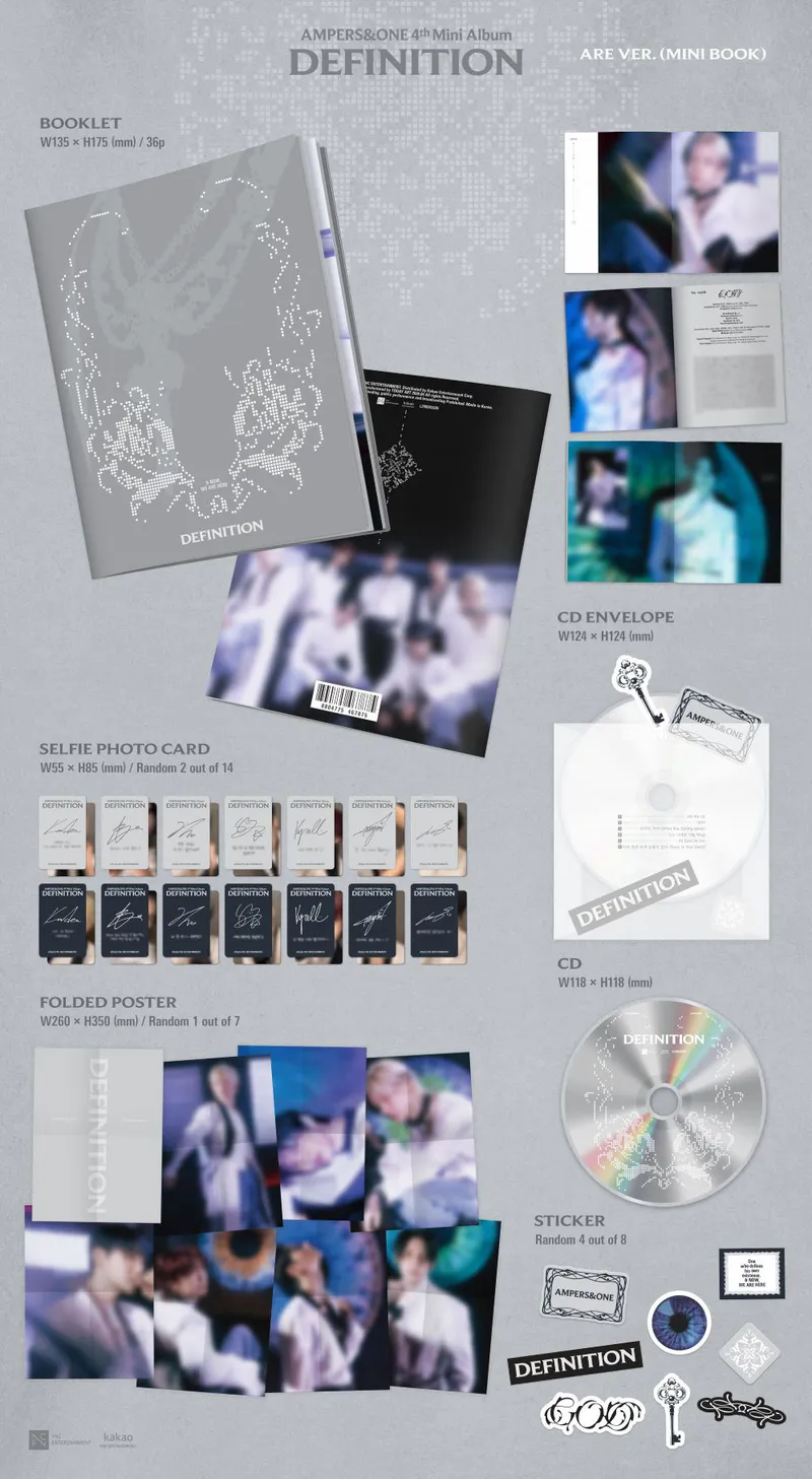 앰퍼샌드원 (AMPERS&ONE) - 미니 4집 [DEFINITION] ARE Ver.(CD) 2