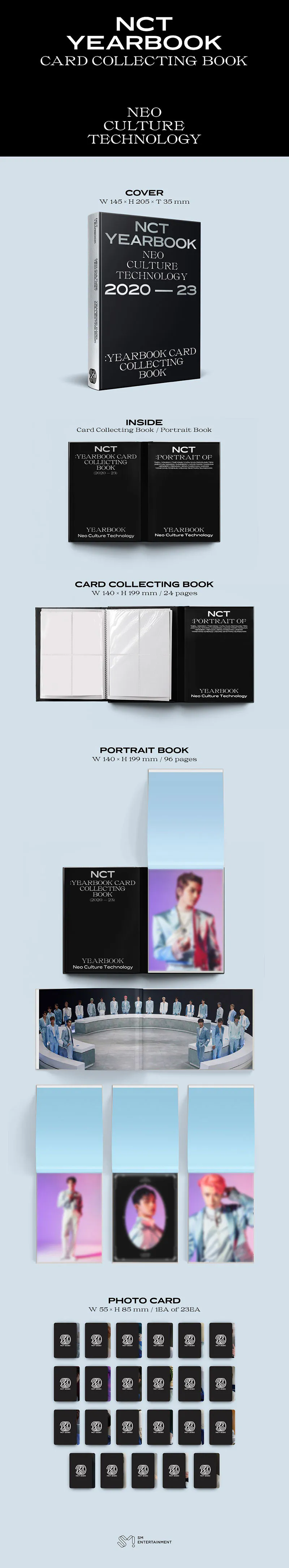 NCT (엔시티) - YEARBOOK - Card Collecting Book 상세 이미지 2