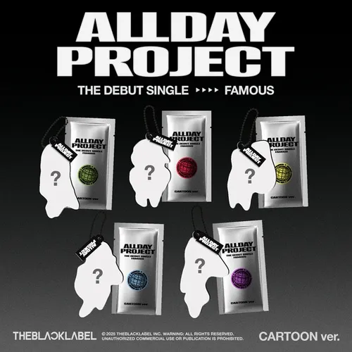 [세트] 올데이 프로젝트 (ALLDAY PROJECT) - The Debut Single [FAMOUS] (CARTOON ver.)