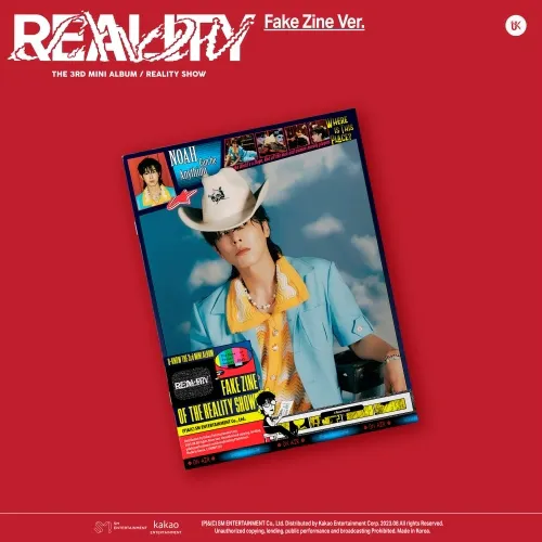 유노윤호 - 미니 3집 [Reality Show] (Fake Zine Ver.)