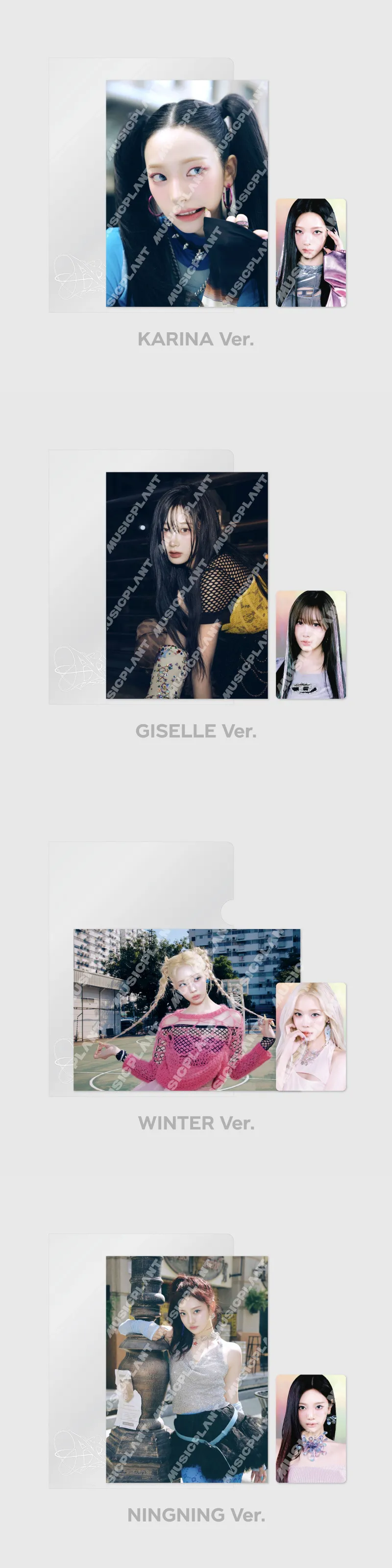 aespa 'Armageddon : The Mystery Circle' MD - POSTCARD + HOLOGRAM PHOTO CARD SET 상세 이미지 2