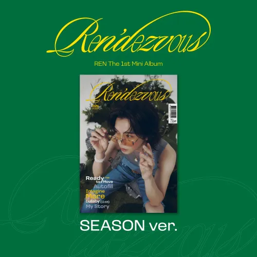 렌 (REN) - The 1st Mini Album [Ren'dezvous] (Photobook)(SEASON ver.)