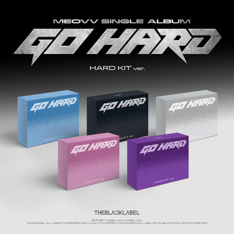 [랜덤] MEOVV (미야오) - Single Album [GO HARD] HARD KIT ver.