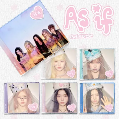 [랜덤] ifeye (이프아이) - 3rd EP [As if] (Jewel – RAHEE / MEU / KASIA / TAERIN / WON HWAYEON ver.)