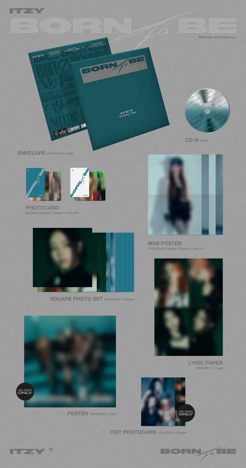 ITZY (있지) - [BORN TO BE] SPECIAL EDITION (Mr. Vampire Ver.) [스페셜반] 상세 이미지 2