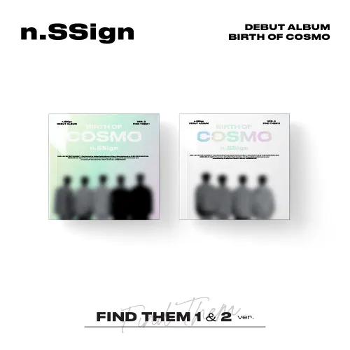 [세트] n.SSign (엔싸인) - DEBUT ALBUM [BIRTH OF COSMO] (FIND THEM ver.)