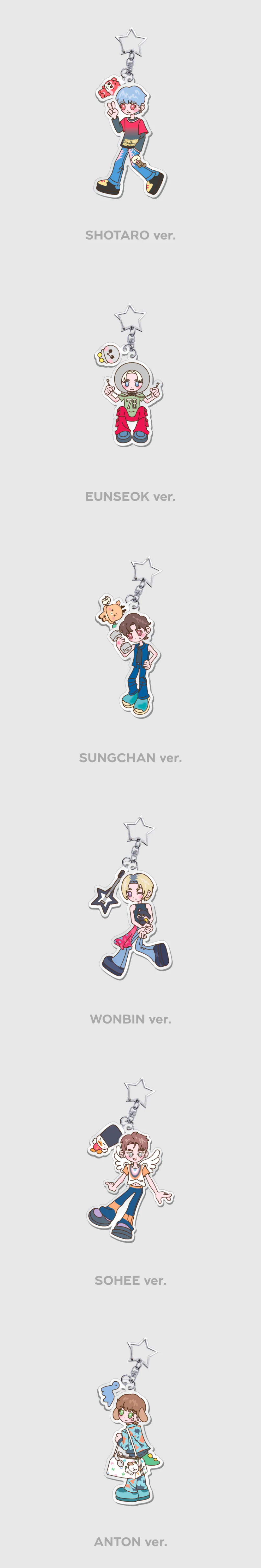 2024 RIIZE FANCON ‘RIIZING DAY’ FINALE in SEOUL 2nd MD - ACRYLIC KEY RING 상세 이미지 2