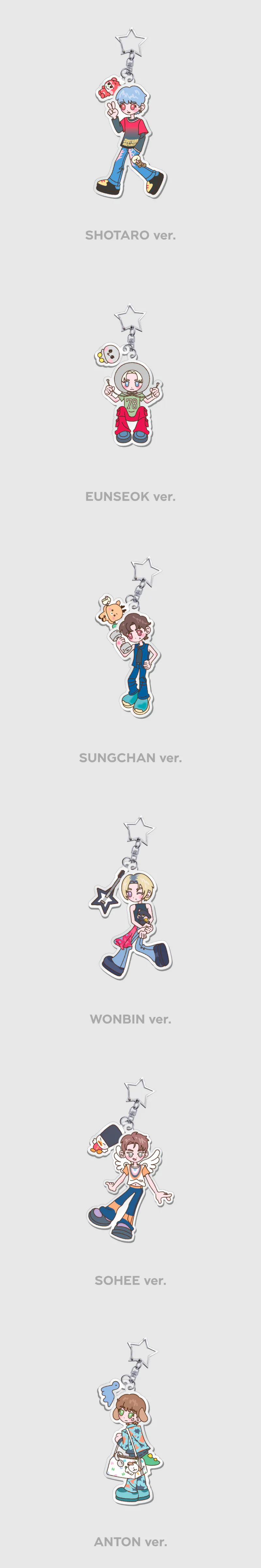 2024 RIIZE FANCON ‘RIIZING DAY’ FINALE in SEOUL 2nd MD - ACRYLIC KEY RING 2