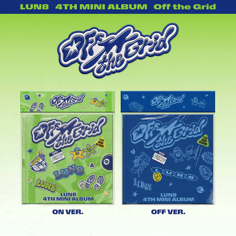 [랜덤] LUN8(루네이트) - 4TH MINI ALBUM [Off the Grid] (ON Ver. / OFF Ver.)