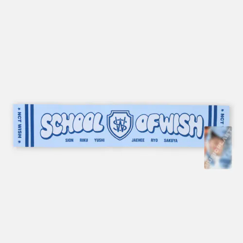 2024 NCT WISH FANMEETING 'NCT WISH : SCHOOL of WISH' MD - SLOGAN TOWEL SET