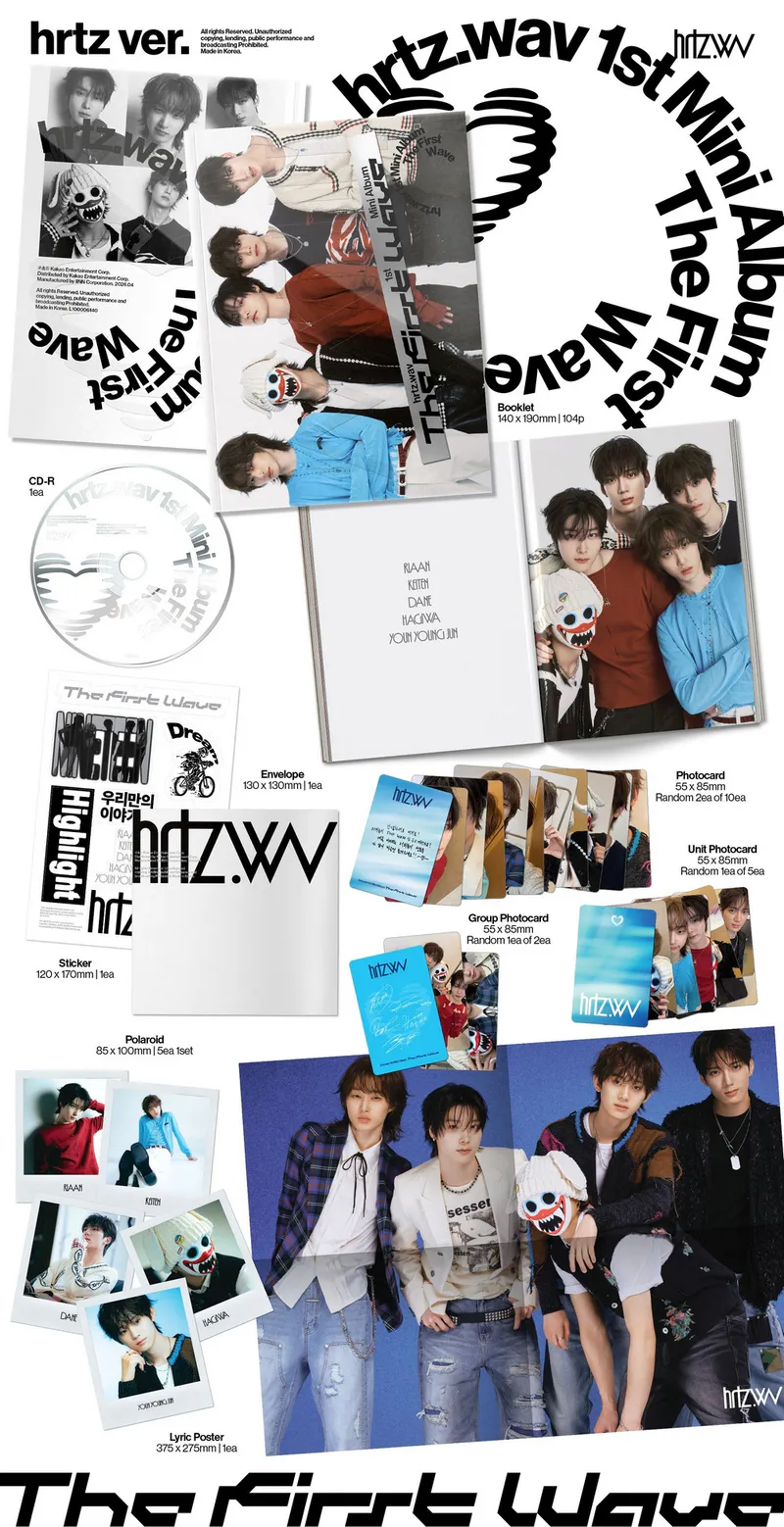 hrtz.wav (하츠웨이브) - 1st Mini Album [The First Wave] (hrtz ver.) 2
