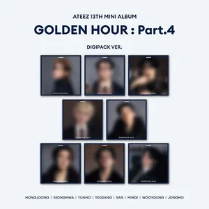 [랜덤] ATEEZ(에이티즈) - GOLDEN HOUR : Part.4 (DIGIPACK VER.)