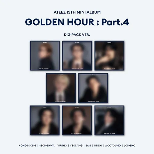 [랜덤] ATEEZ(에이티즈) - GOLDEN HOUR : Part.4 (DIGIPACK VER.)