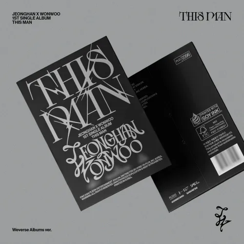 정한X원우 (SEVENTEEN) - 싱글 1집 [THIS MAN] (Weverse Albums ver.)