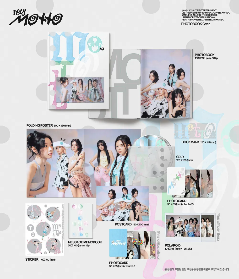 [랜덤] ITZY (있지) - [Motto] (Photobook Ver.) (총 3종, A/B/C Ver.) 상세 이미지 4