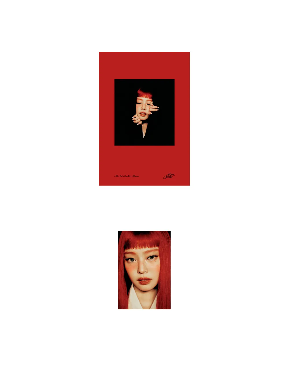 제니(JENNIE) - The 1st Studio Album [Ruby Vinyl] (LP) 상세 이미지 2