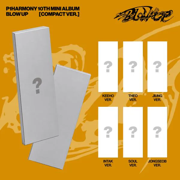 [세트] P1Harmony (피원하모니) - 10th Mini Album [BLOW UP] (Compact Ver.)