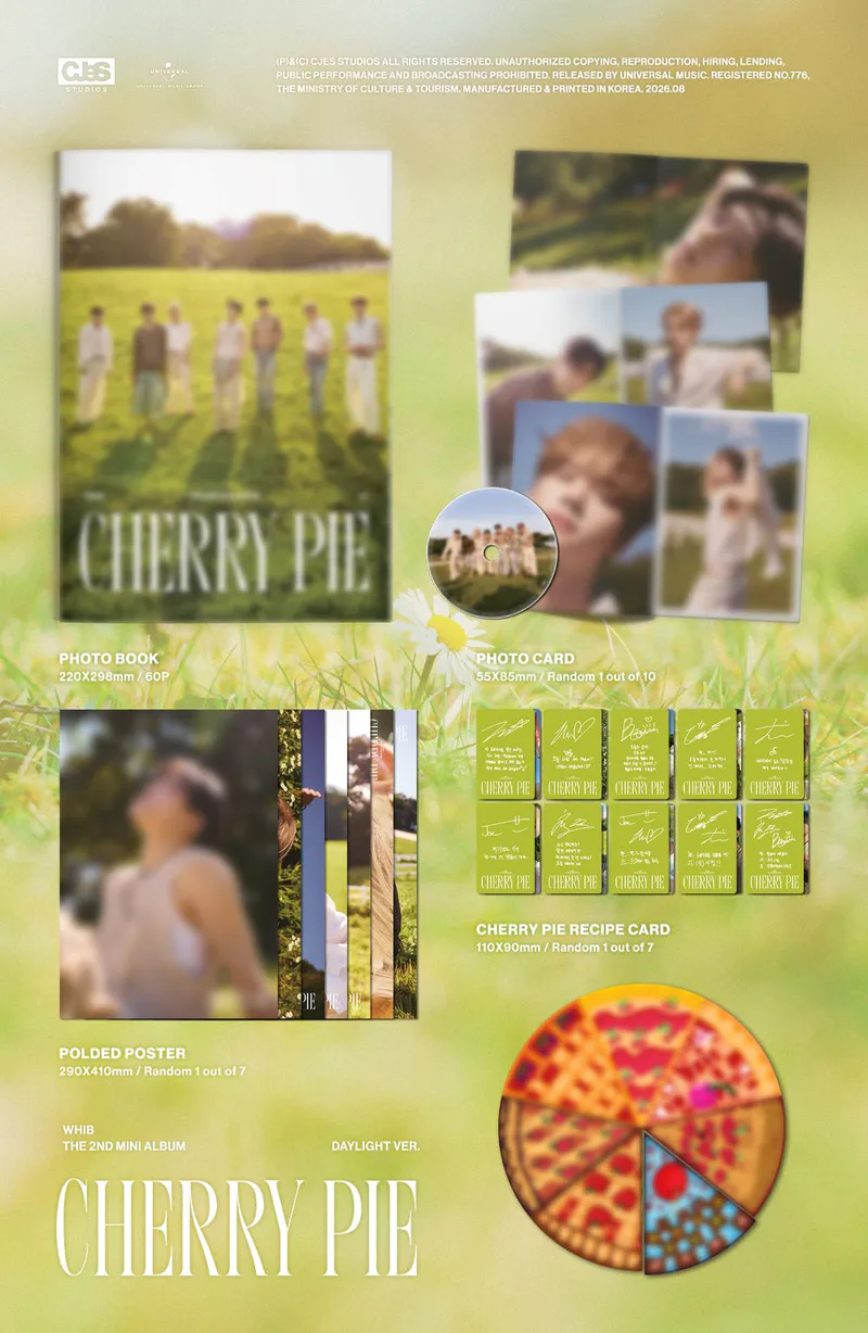 WHIB (휘브) - The 2nd Mini Album [CHERRY PIE] (DAYLIGHT ver.) 2