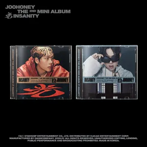 [랜덤] JOOHONEY(주헌) - THE 2ND MINI ALBUM  [光 (INSANITY)] JEWEL VER. (VER.1 / VER.2) (한정반)