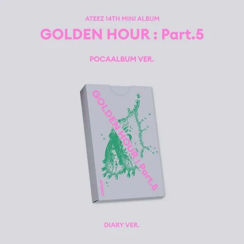 ATEEZ(에이티즈) - GOLDEN HOUR : Part.5 (POCAALBUM) (Diary ver.)