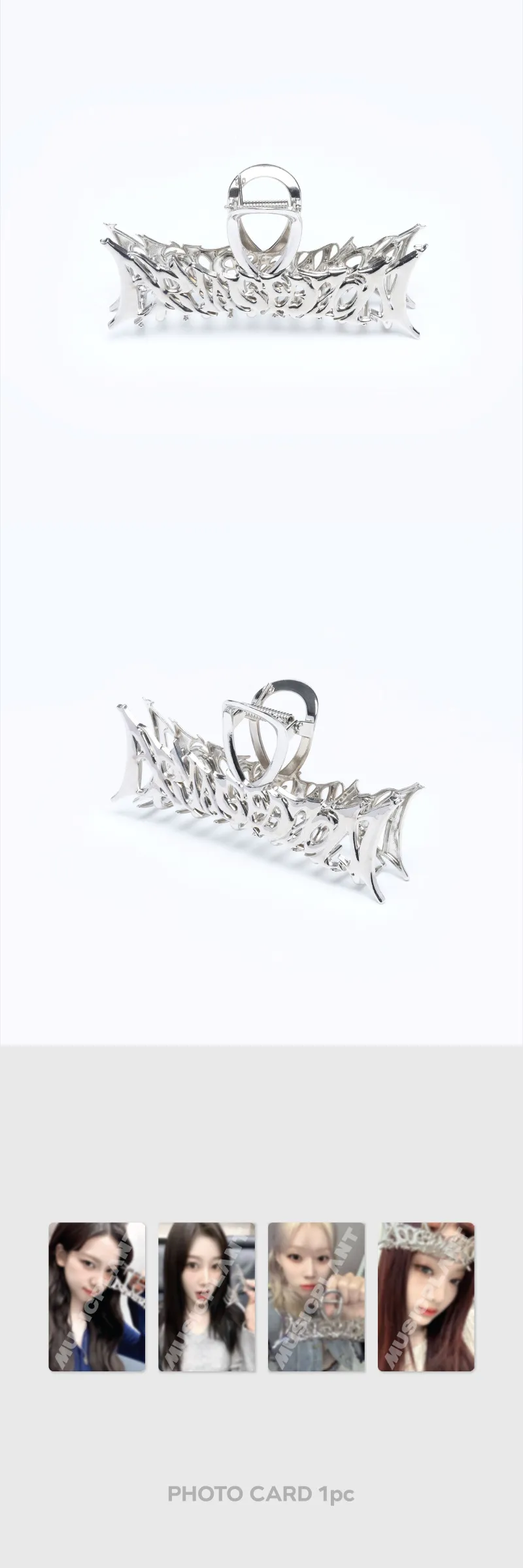 aespa 'Armageddon : The Mystery Circle' MD - HAIR CLAW CLIP SET 2