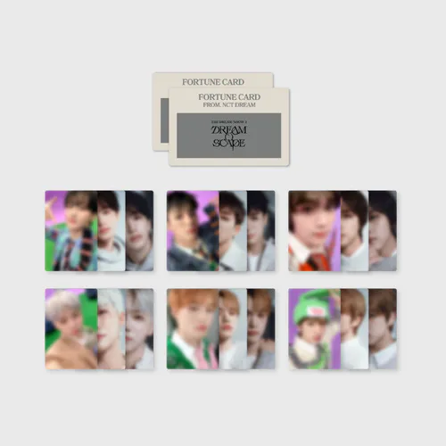 2024 NCT DREAM 'THE DREAM SHOW 3' MD - FORTUNE SCRATCH CARD