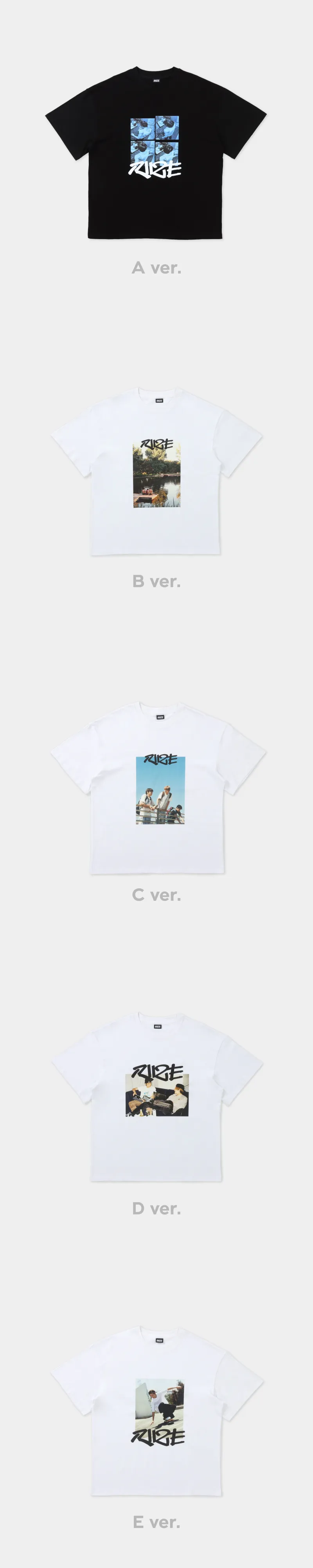 2024 RIIZE FANCON ‘RIIZING DAY’ MD - T-SHIRT (A, B, C, D, E Ver.) 2