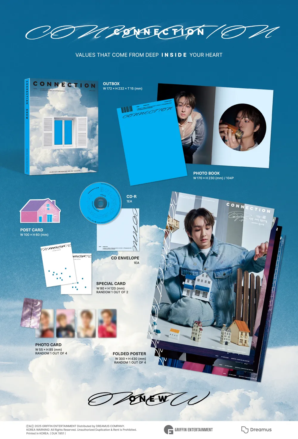 [랜덤] 온유 (ONEW) - 미니 4집 [CONNECTION] (Photobook Ver.) 상세 이미지 2