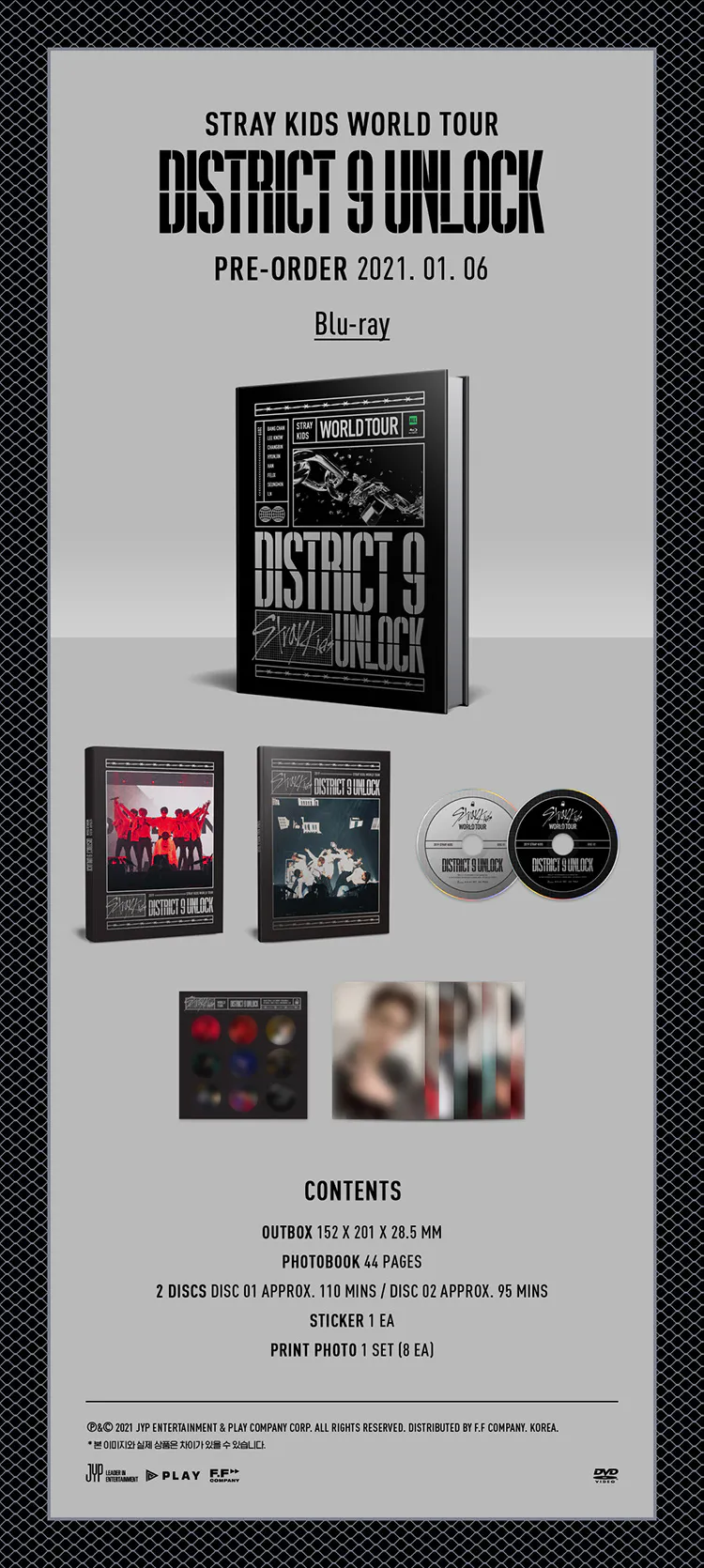 [BLU-RAY] 스트레이 키즈 (Stray Kids) - [World Tour 'District 9 : Unlock' in SEOUL] 2