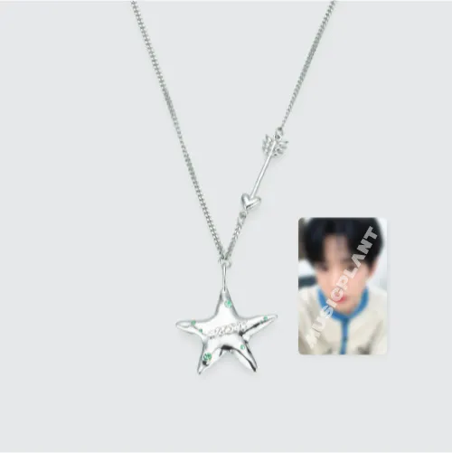 2024 NCT WISH 'LET’S GO STEADY' 2nd OFFICIAL MD - NECKLACE + PHOTO CARD SET